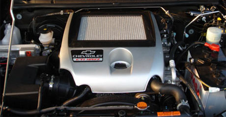 Chevy Colorado 2008 engine view - Get your Chevy now at Jim Autos Dubai and Jim 4x4 Dubai 