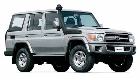 Landcruiser 70 top of the line