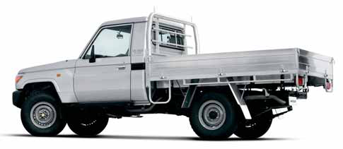 landcruiser 70 cab chassis from world top source of RHD Landcruiser