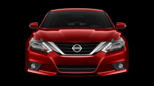 Nissan Altima shown from the front