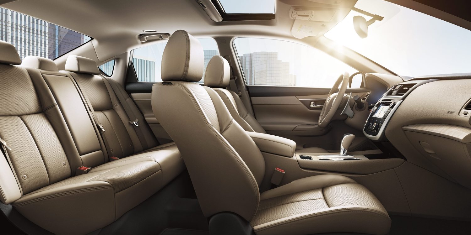 Nissan Altima interior showing spacious cabin